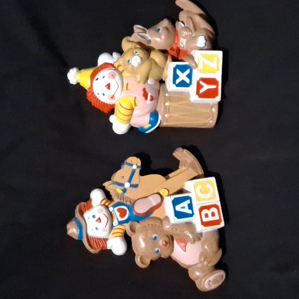 Vintage HOMCO Nursery Wall Decor